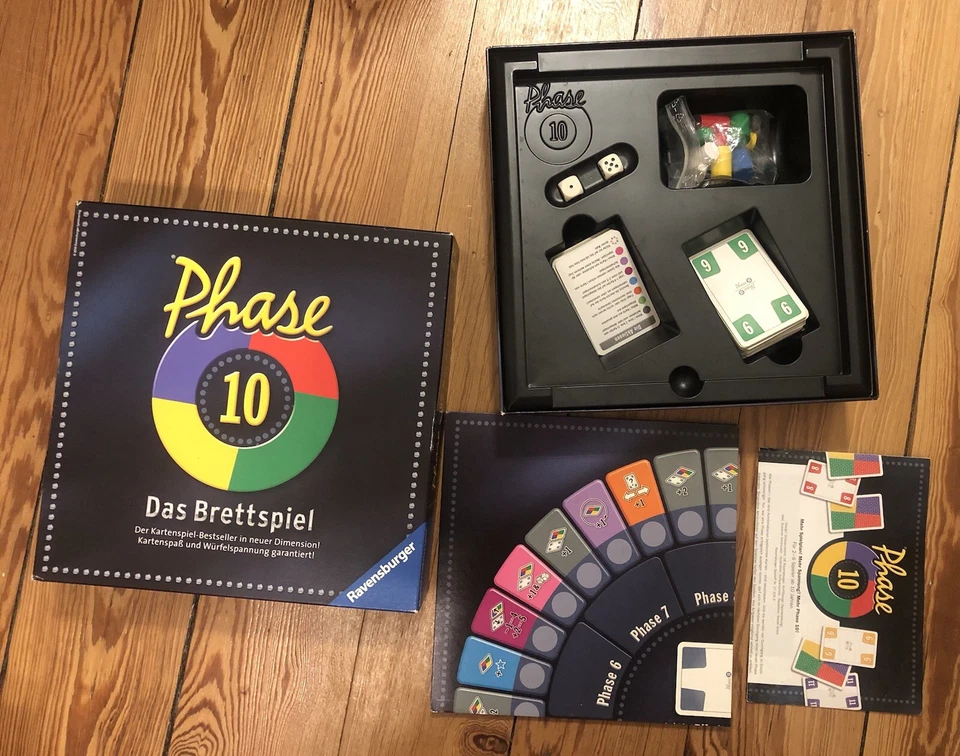 Phase 10 Das Brettspiel Ravensburger  - Bild 3 von 3