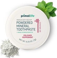 Primal Life Organics - Dirty Mouth Toothpowder, Tooth 0.25 Ounce Pack of 1 
