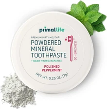 Primal Life Organics - Dirty Mouth Toothpowder, Tooth 0.25 Ounce (Pack of 1) 