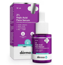 The Derma Co. 2 Kojic Acid Face Serum removes dark spots deep cleansing 30 ml