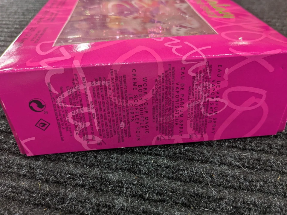 Britney Spears Fantasy Perfume Gift Set 3 Piece Women Spray Body Souffle New - Image 4 of 4