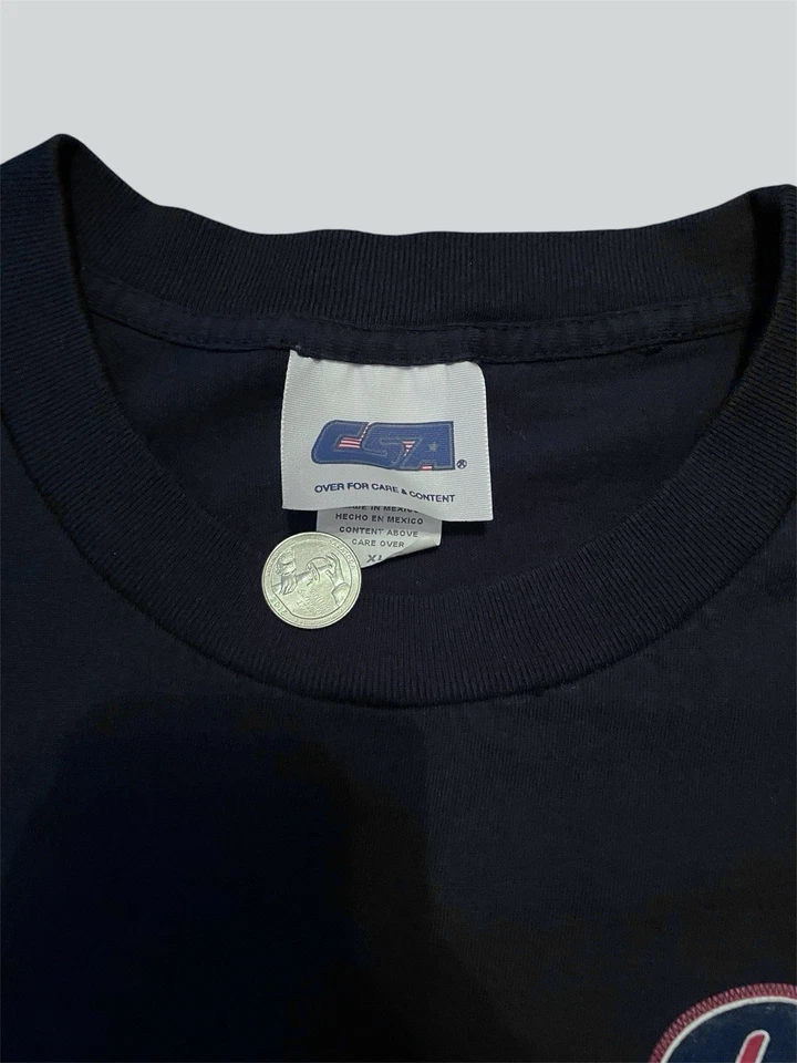 Anaheim Angels Azul Marino De Colección MLB Béisbol Gráfico Camiseta CSA Talla XL Foto 3 de 4