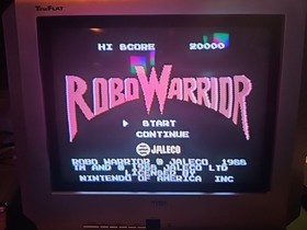 Robo Warrior - Nintendo (NES), 1988 - NES Game Only: Cleaned, Tested & Working