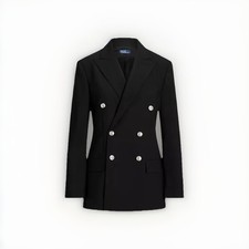 Polo Ralph Lauren Wool Blend Double Breasted Blazer Women  s Size 6 NWT In Box