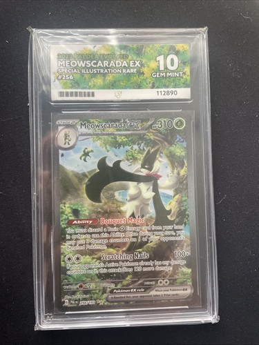 Meowscarada ex graded ACE 10 for sale on eBay