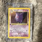Pokémon Gengar Fossil 5/62 Holo Rare Holo 1999 Stage 2 Ghost Type TCG Card Stock