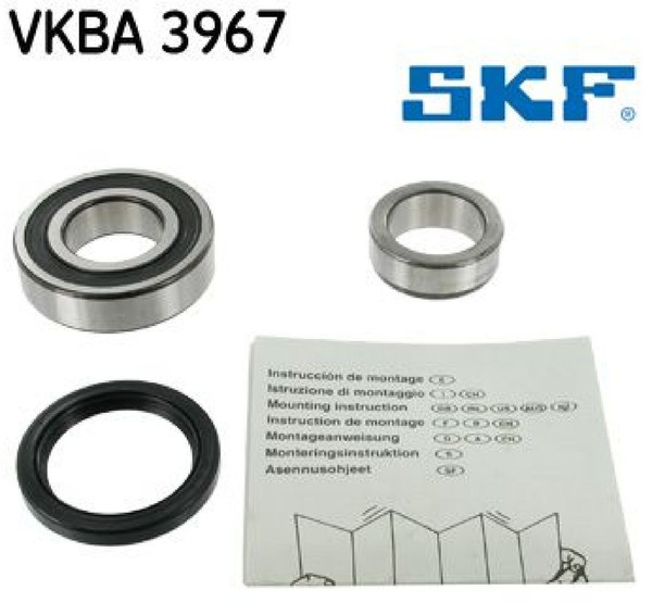 Skf VKBA3967 Radlagersatz Radlager Satz Hinterachse Hinten FüR Suzuki-image