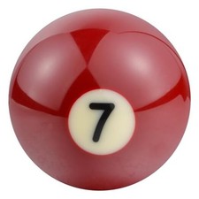 7 Ball Car Racing Gear Shifter Lever Handles Polished Shift Grip Dark Red