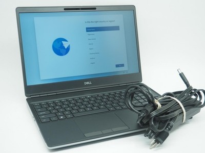 DELL PRECISION 7550 15.5'' Intel i7-10850H 2.70GHz 32GB RAM 512GB NVMe Grade B