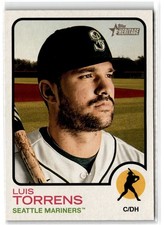 2022 Topps Heritage Luis Torrens #343 Seattle Mariners