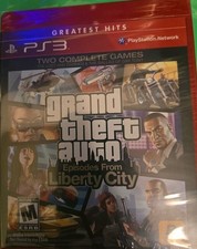 Grand Theft Auto Episodes Liberty City Two Complete Games PlayStation 3 Ps3 New*