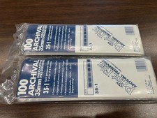 200 Archival 35mm Negative Preservers Style 35-1 sealed