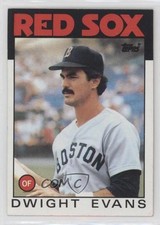 1986 Topps Dwight Evans #60 04rl