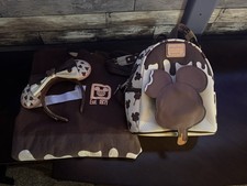 Disney Mickey ice Cream Bar Loungefly Backpack, Ears And Spirit Jersey / Used XL