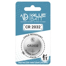 Replacement RTC CMOS Coin Cell Bios Battery - 3V CR2032