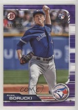 2019 Bowman Purple 39/250 Ryan Borucki #44 0a3