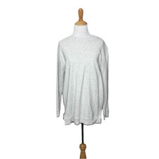 Member's Mark Gray Grey French Terry Crew Sweatshirt Size Medium Womens