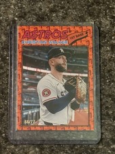 Christian Walker  Topps Heritage 2026 #217 Houston Astros ORANGE BORDER /77
