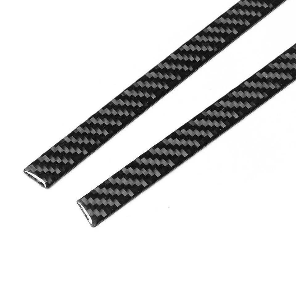 Cubierta de fibra de carbono 2005-08 para puerta trasera Subaru Forester tira decorativa Foto 4 de 4