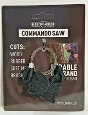 Ready Hour Commando Saw 22" Durable 8-Strand Stainless Steel Blade - NEW