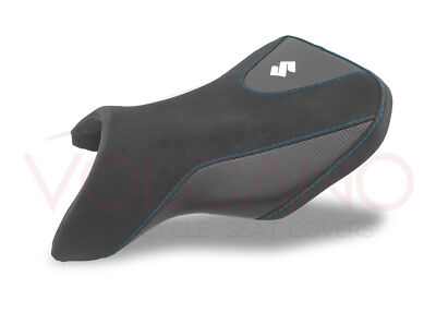 Suzuki Gsr 750 2010-2017 Volcano Seat cover Blue Seams S031c/C