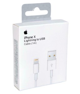 Apple MD818FEA 1m Lightning to USB Cable - White