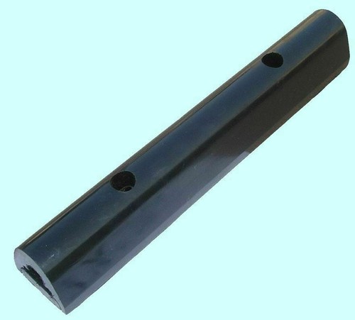 12" Long Loading Dock Bumper Rubber Low Profile Truck Trailer Dock Wall Protect - Picture 5 of 6