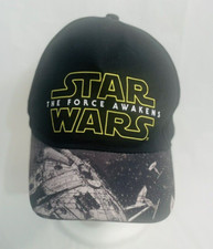 Force Awakens Star Wars Cap Black Snapback Hat Lucasfilm Ltd Collectible