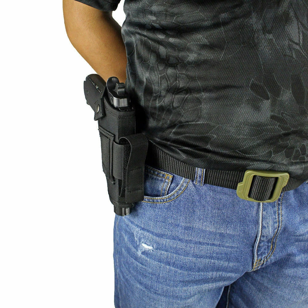 Gun holster with Magazine pouch and belt loop for Hi-Point C-9 CF