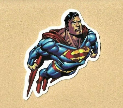 SUPERMAN Stickers DC Comic MOVIE Cartoon ANIMATION Superhero SUPER WOMAN XX - Picture 14 of 18