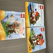 LEGO CREATOR 31010: Tree House 3 INSTRUCTIONS MANUAL BOOKLETS ONLY