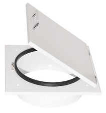 Wäscheschachttüre mit Dichtung/Wäscheschacht/Wäscheabwurf/Klappe/Einwurf/Deckel