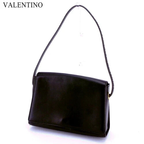 Valentino Garavani Shoulder Bag Crossbody Leather Black