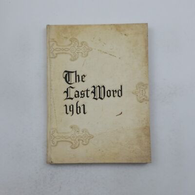 YEARBOOK 1961 The Last Word  Frederick High School  Frederick MD