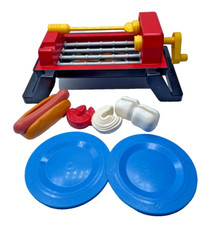 Vintage Fisher Price Fun With Food Sizzling Barbecue Kabob Set Incomplete