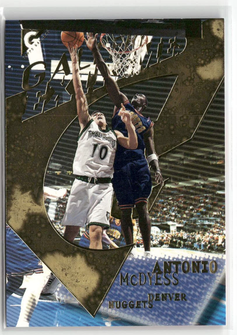 2000-01 Topps Gallery #E9 Antonio McDyess Gallery Extremes ☘️831