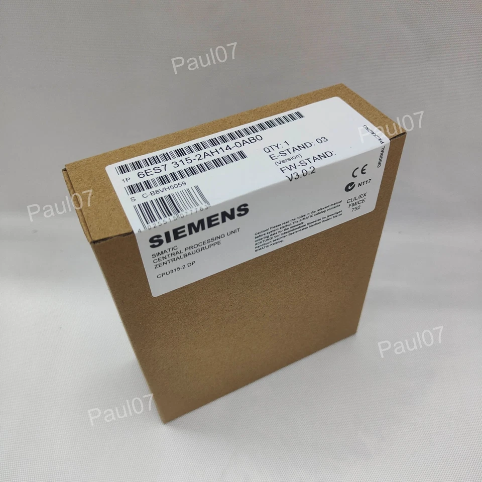 Neuf Siemens 6ES7315-2AH14-0AB0 6ES7 315-2AH14-0AB0 SIMATIC S7-300 CPU 315-2DP - Photo 4/4