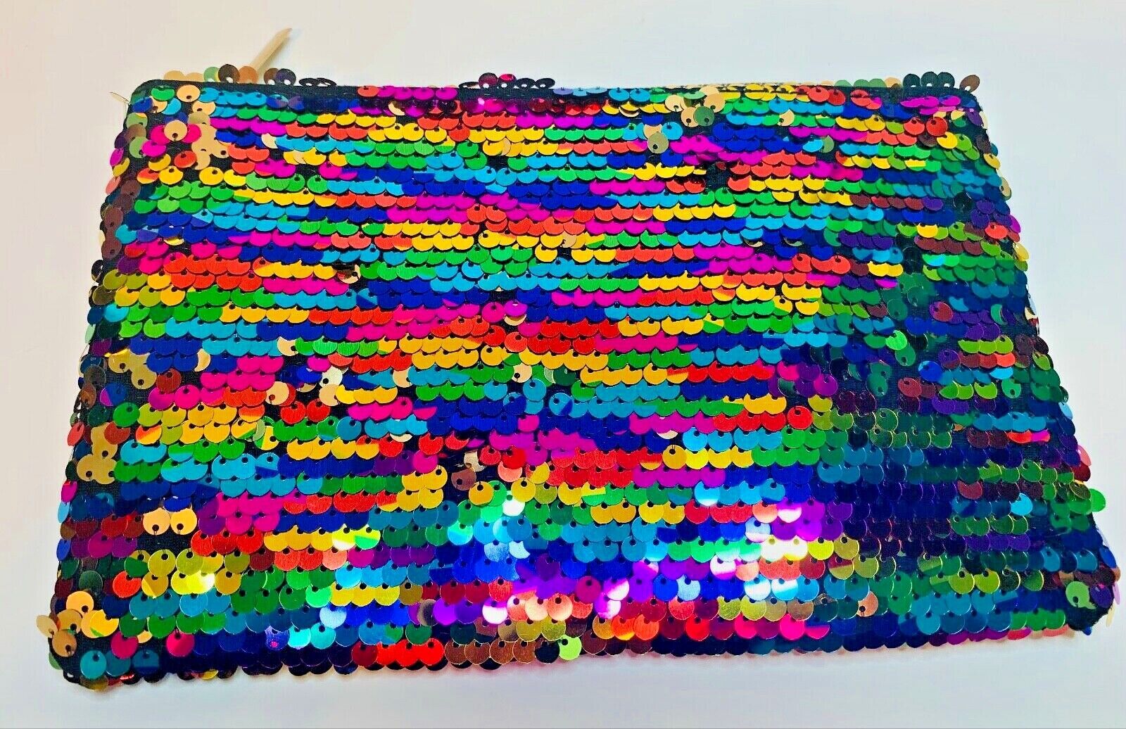 BNWT BOLD RAINBOW TO GOLD TRAVEL CASE BAG MAKEUP COSMETIC POUCH Regular discount 35% OFF