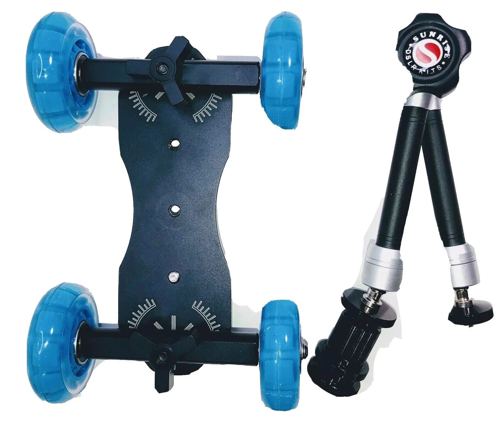 Slider Dolly Camera Stabilizers for GoPro Camera