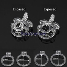 Small Sissy Chastity Lock Sissy with 4 Size Ring Cage Cb Lock Chastity Device