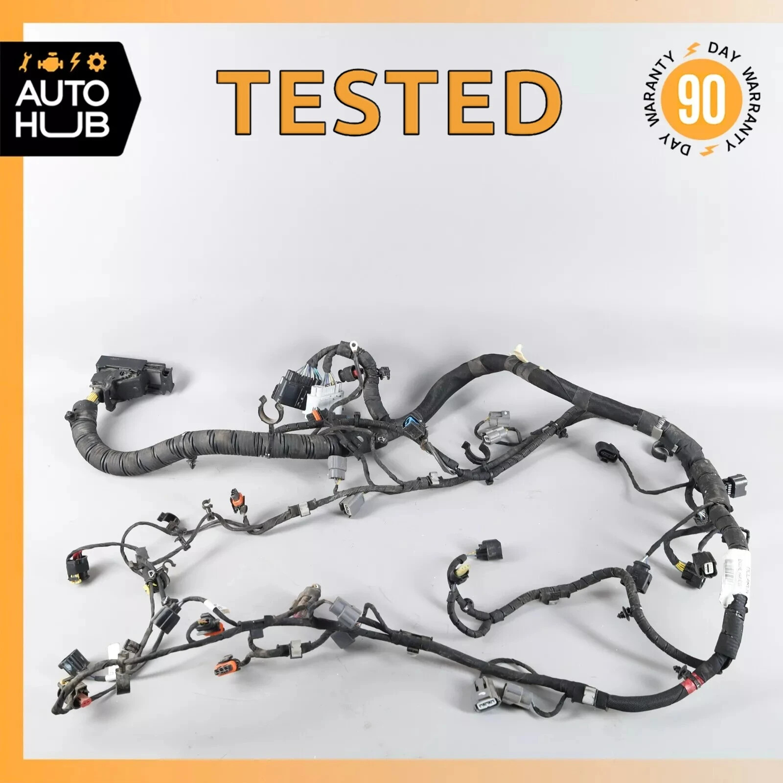 16-17 McLaren 570GT 570S 3.8L Engine Motor Wire Harness 01121036 OEM