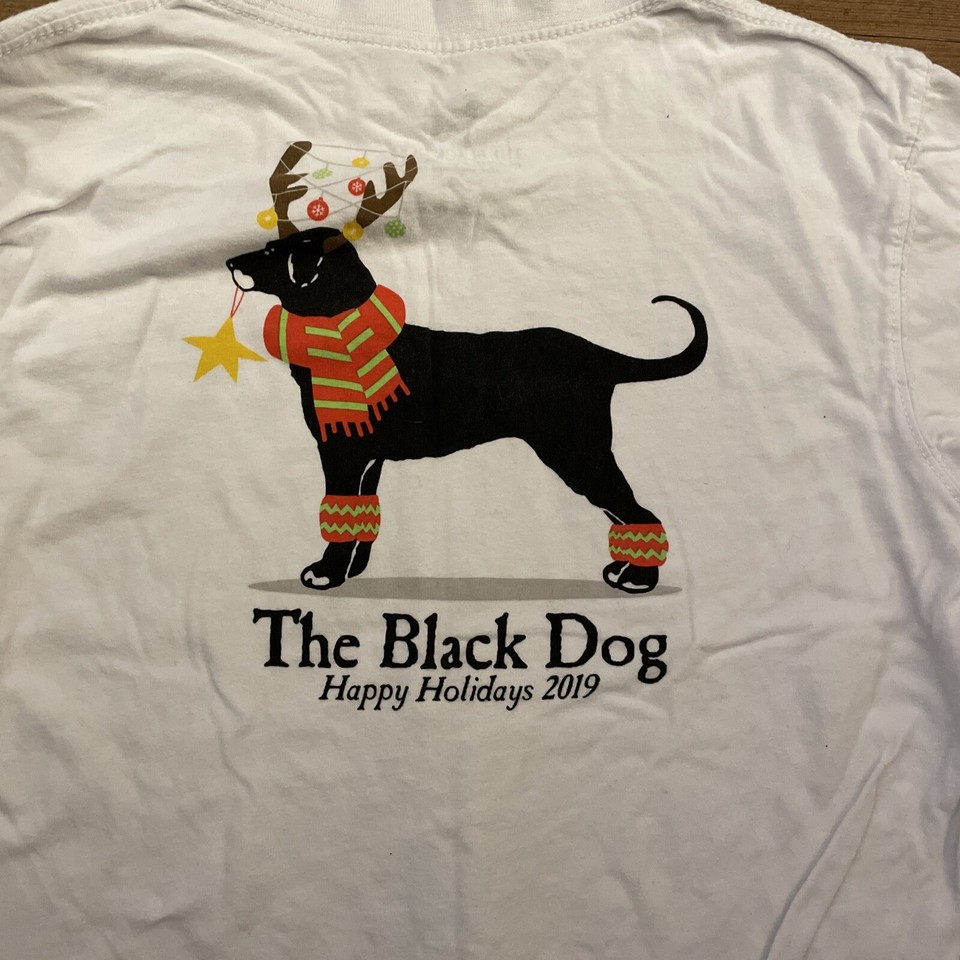 the-black-dog-christmas-shirt-boy-sz-8-ebay