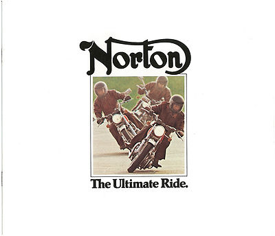 NORTON Brochure Commando MKIII Roadster Interstate JPN Hi-rider