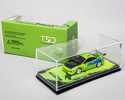 Transcend model 1/64 Mitsubishi Eclipse Fast and Furious Diecast Car Limited - Picture 2 of 5
