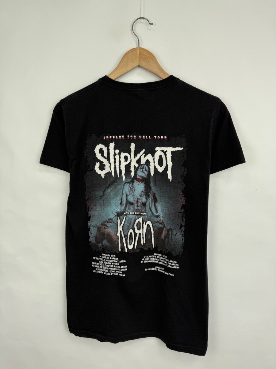 Slipknot Tシャツ 　ブラック　Prepare for Hell Amazon.com: Slipknot Men's Prepare for Hell 2014-2015 Tour