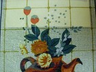 Copper Kettle with Flowers Painted Needlepoint Canvas DMC by Margot Bouilloire — photo 3