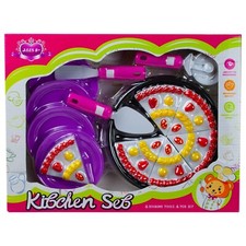 14 Pieces Birthday Cake Toy Play Food Set Plastic Kitchen Cutting Pretend Toys