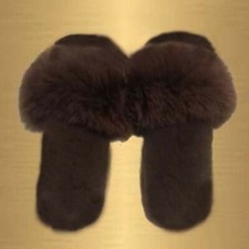 Unique, Original Gift for men Handmade Alpaca Slippers for summer size 8 ½ / 43