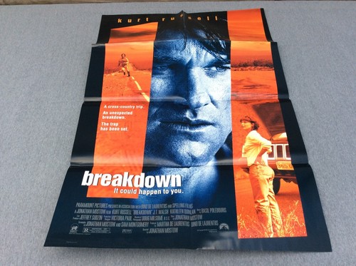 1997 Breakdown Original Movie House Full Sheet Poster
