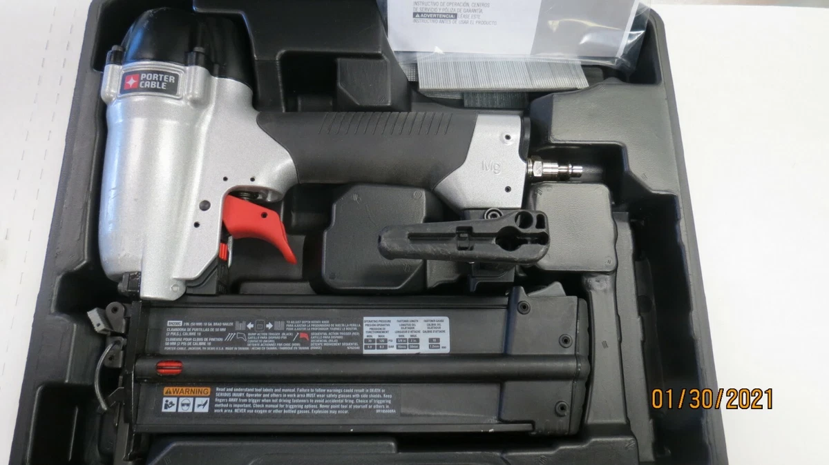 Porter cable 18 ga brad nailer deals